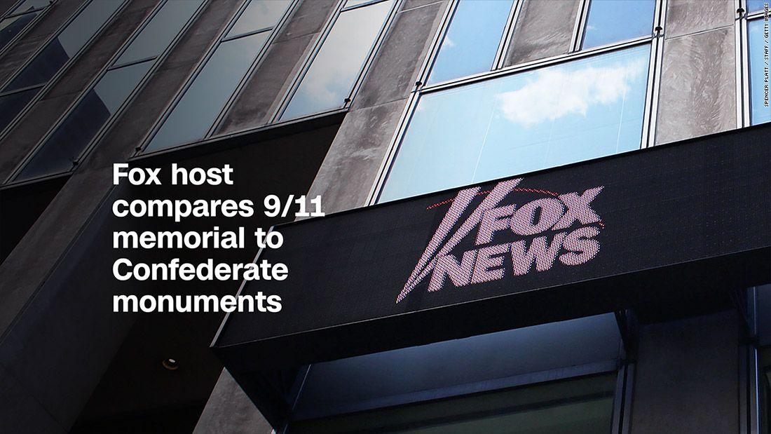Confederate Fox Logo - Fox host compares 9/11 memorial to Confederate monuments