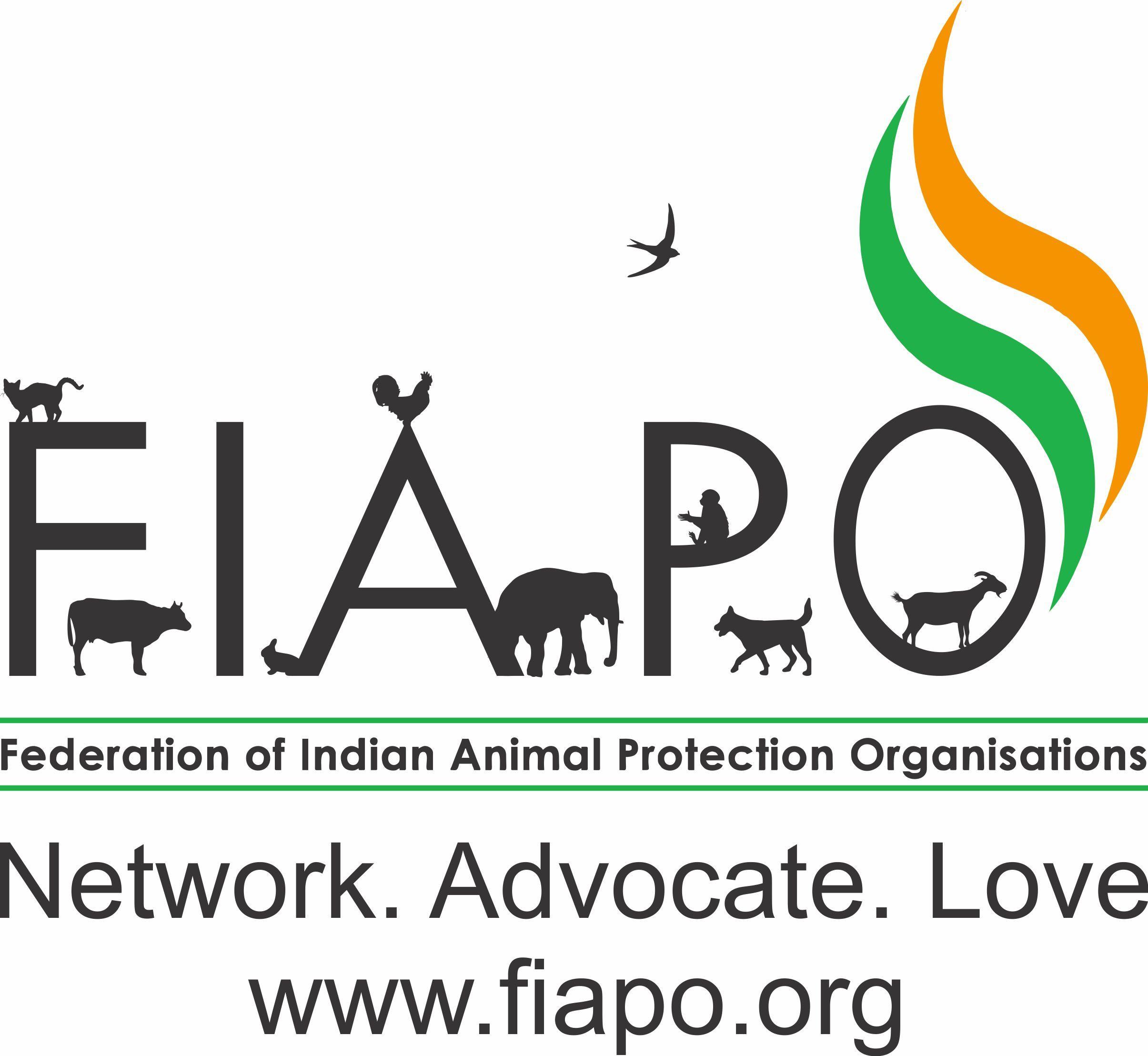 Animal Organizations Logo - Federation of Indian Animal Protection Organisations