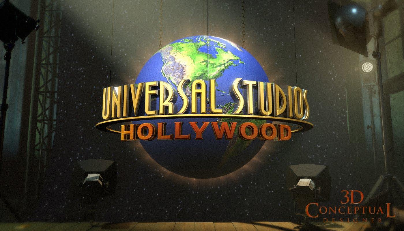 Universal Globe Logo - 3DconceptualdesignerBlog: Project Review: Universal Studios ...
