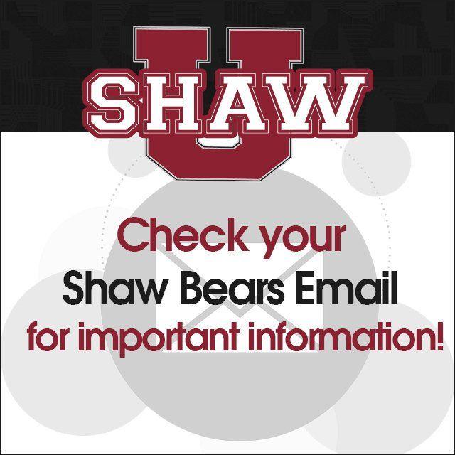 Shaw U Logo - Shaw University's final exam time #ShawBears! Are