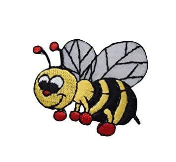 Boxing Bee Logo - Amazon.com: Yellow/Black Bumble Bee with Boxing Gloves Iron on ...