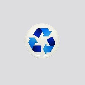 Mini Recycle Logo - Recycle Symbol Buttons