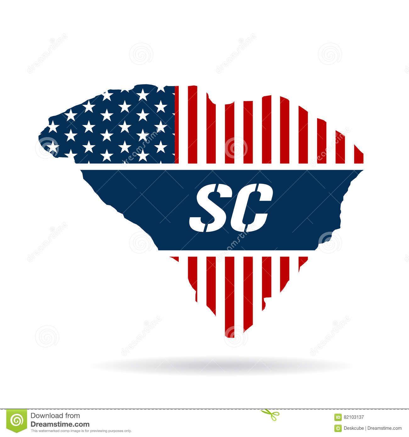 White and Blue People Logo - South Carolina Red, White and Blue Illustration | Logo in Dreamstime ...