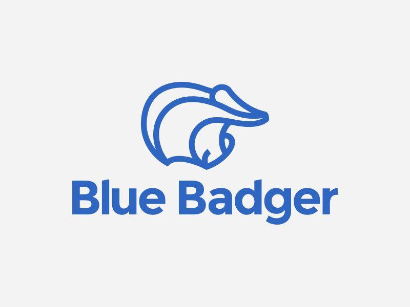 Blue Badger Logo - Blue Badger by FHOKE | Dribbble | Dribbble