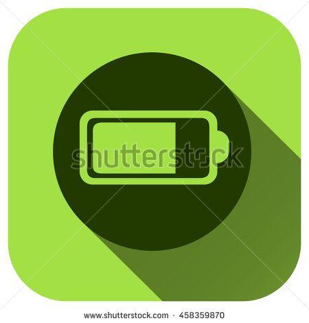 Website Vector Logo - Battery icon vector logo for your design, symbol, application ...
