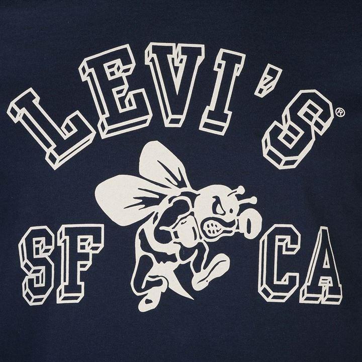 Boxing Bee Logo - Affordable Men Boxing Bee T Shirt Navy B41m7 by Levis Fashion