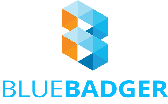 Blue Badger Logo - Blue Badger | .BLUE