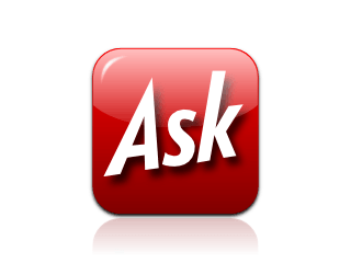 Ask Search Engine Logo - ask.com