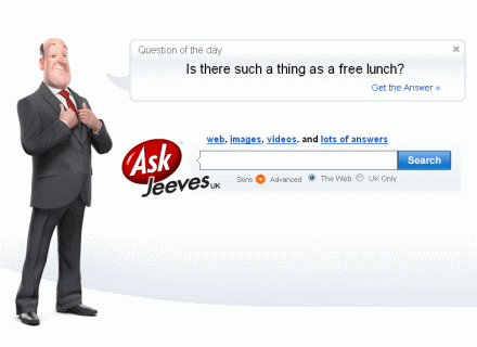 Ask Search Engine Logo - Search engine Ask brings back Jeeves - Geek.com
