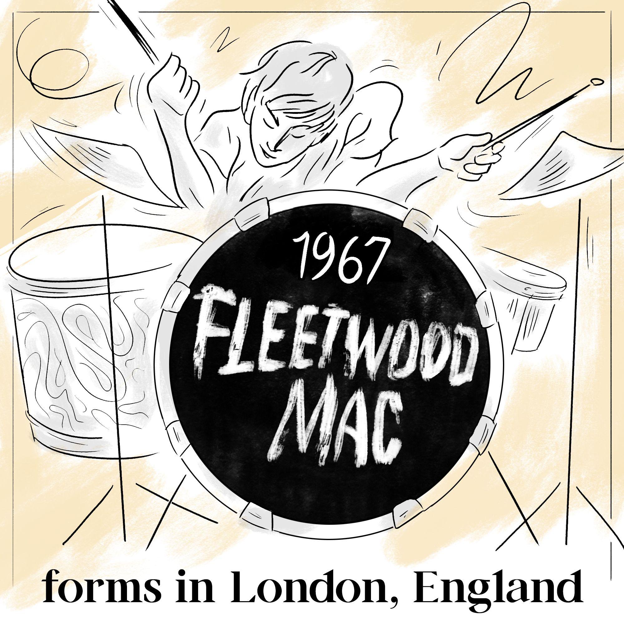 Fleetwood Mac Flower Logo - Fleetwood Mac