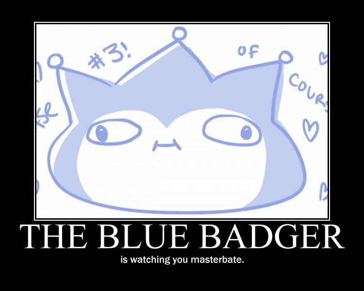 Blue Badger Logo - The Blue Badger by OliverBrett on DeviantArt