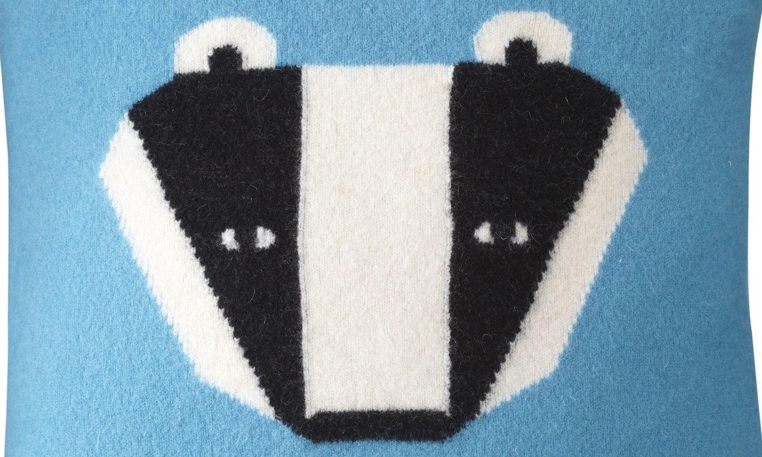 Blue Badger Logo - blue badger
