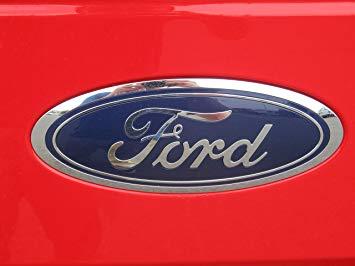 Red and Blue Oval Logo - Amazon.com: 2015 Ford F-150 Tailgate Blue Ford Oval 9.5