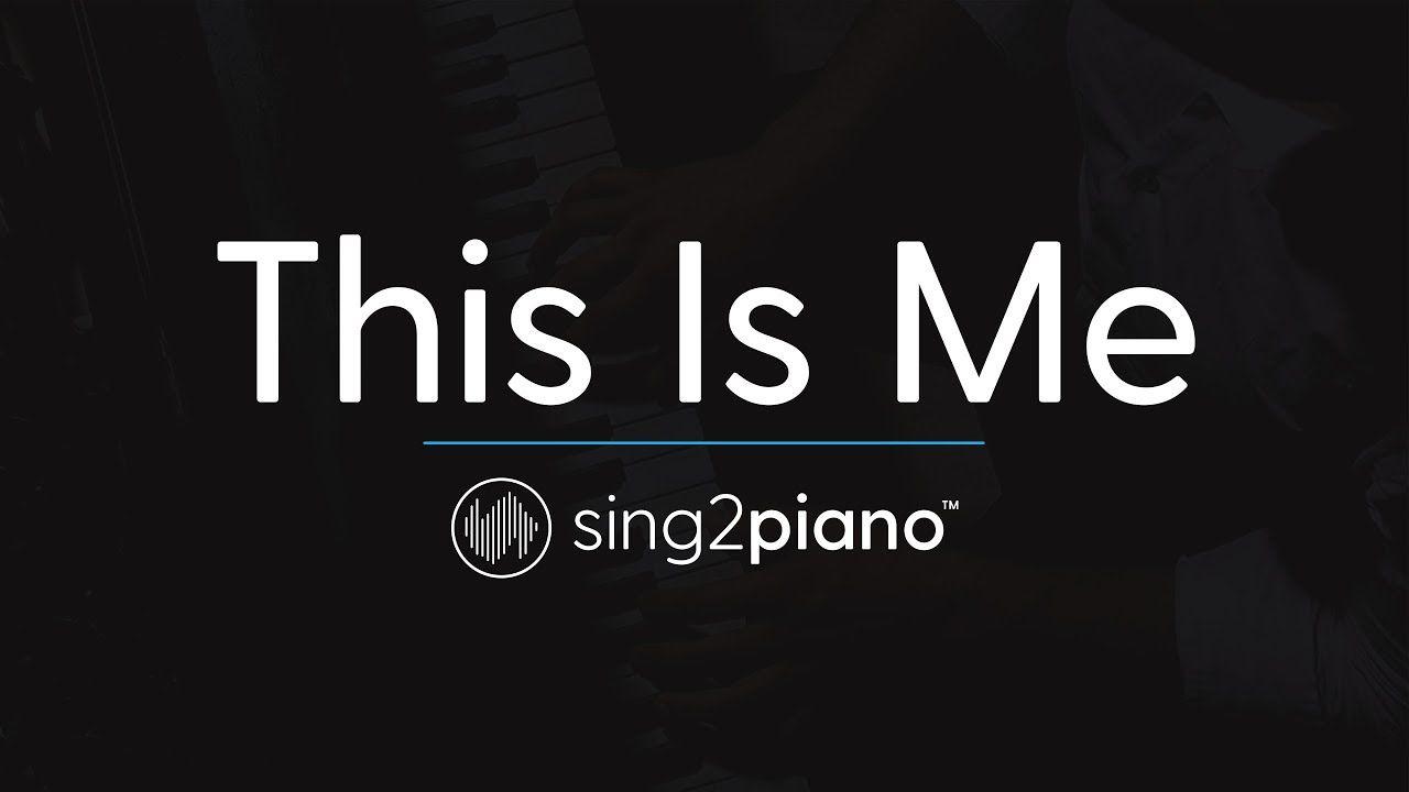 This Is Me Logo - This Is Me (Piano) originally Keala Settle & The Greatest Showman ...