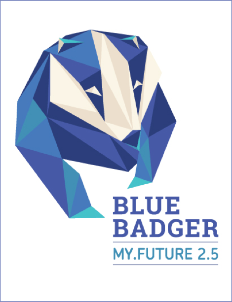 Blue Badger Logo - Bluebadger 2