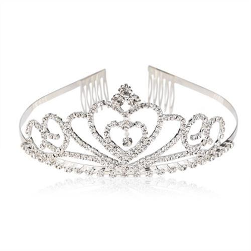 Silver Diamond Crown Logo - SILVER PLATED CRYSTAL DIAMOND CROWN (end 5 27 2020 12:36 AM)