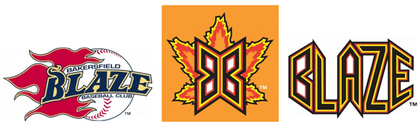 Bakersfield Blaze Logo - The Story Behind the Bakersfield Blaze: It's Hot. Blazing Hot