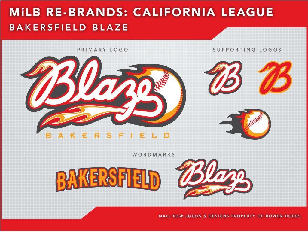 Bakersfield Blaze Logo - 44th & Goal: California League: The Good, The Bad, & The Ugly