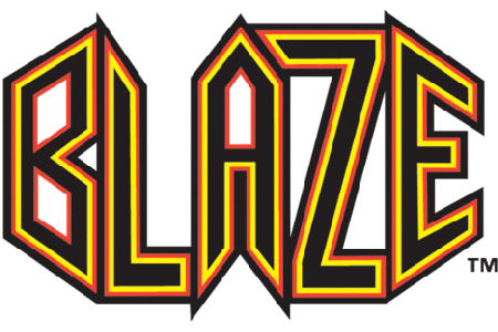 Bakersfield Blaze Logo - Bakersfield Blaze (2001-Present) | Sports Logos | Logos, Sports logo ...