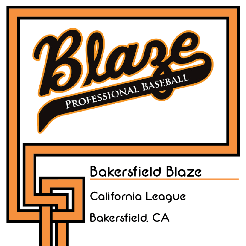 Bakersfield Blaze Logo - Logo Pedia: Bakersfield Blaze