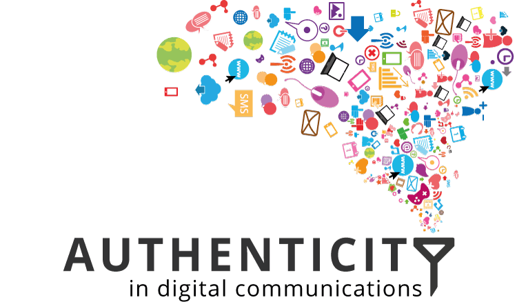 Digital Communication Logo - Authenticity In Dig Comms Logo 1000