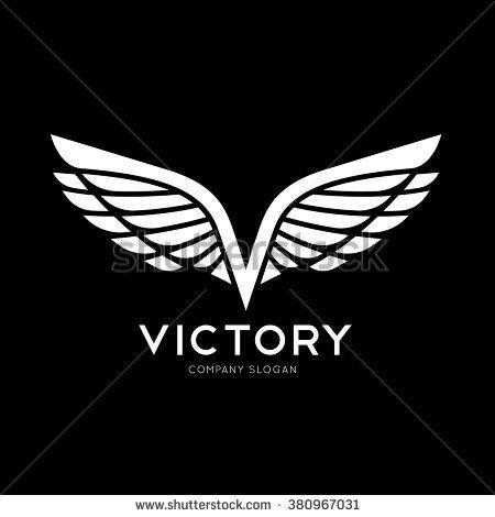 Eagle V Logo - Victory Logo, Wing logo, V letter logo, eagle logo, vector logo template