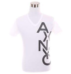 Eagle V Logo - Armani Exchange AX Mens Logo Eagle V Neck Graphic Tee T Shirt