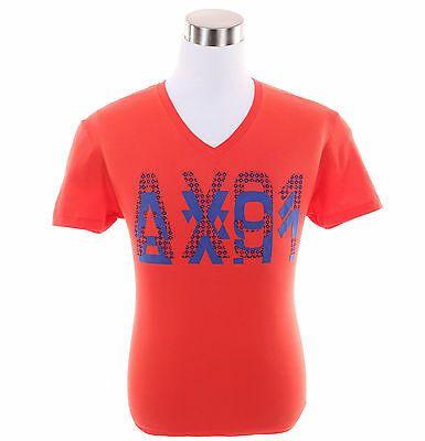 Eagle V Logo - ARMANI EXCHANGE AX Mens Logo Eagle V-Neck Graphic Tee T-Shirt - Free ...