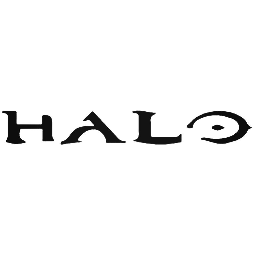 Halo Logo - Halo Halo Logo Silhouette Decal