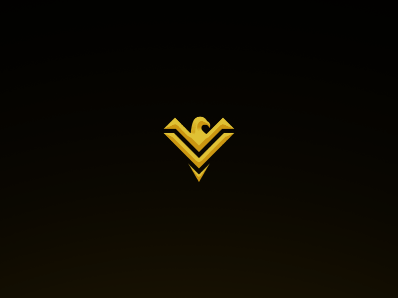 Eagle V Logo - Branding. Eagle + V