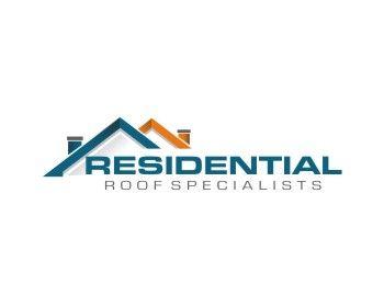Roof Line Logo - Logo design entry number 63 by ebonk. Residential Roof Specialists