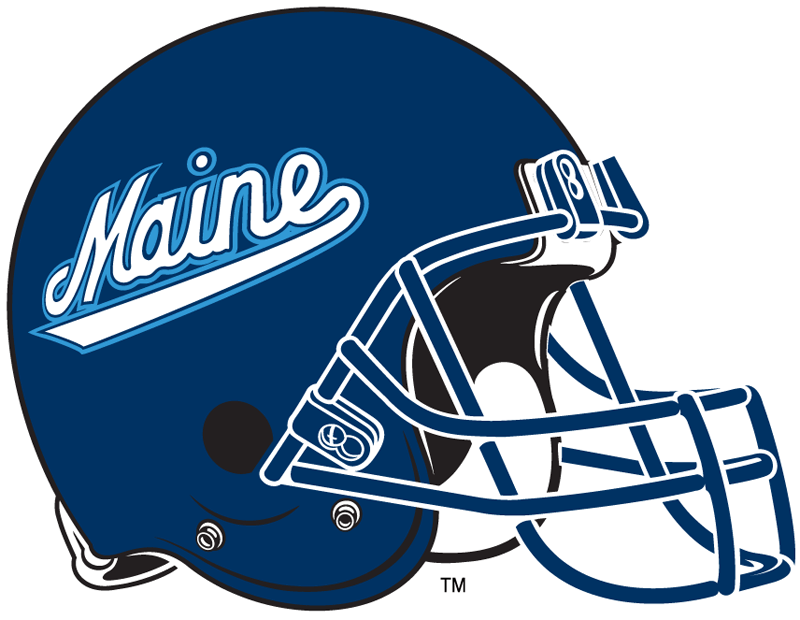 Black Bears Football Logo - Maine Black Bears Helmet Division I (i M) (NCAA I M)