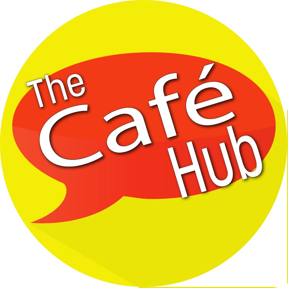 Red and Yellow Cafe Logo - The Cafe Hub - SPT