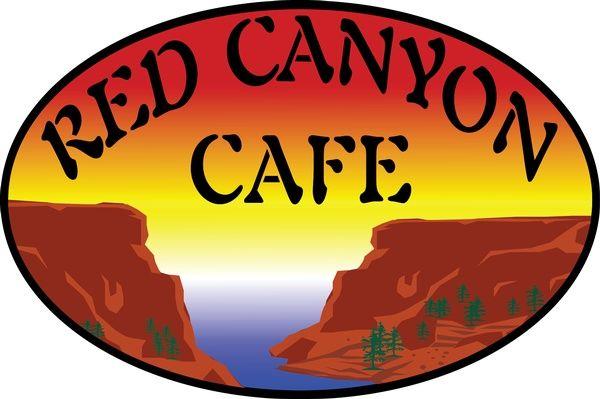 Red and Yellow Cafe Logo - Red Canyon Cafe. Restaurant. Restaurant Cafe Ice Cream