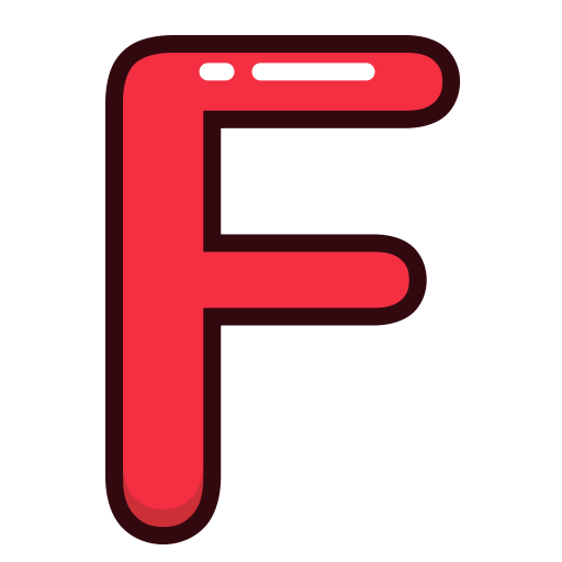 Red Letter F Logo - Letter F Logo Png Image