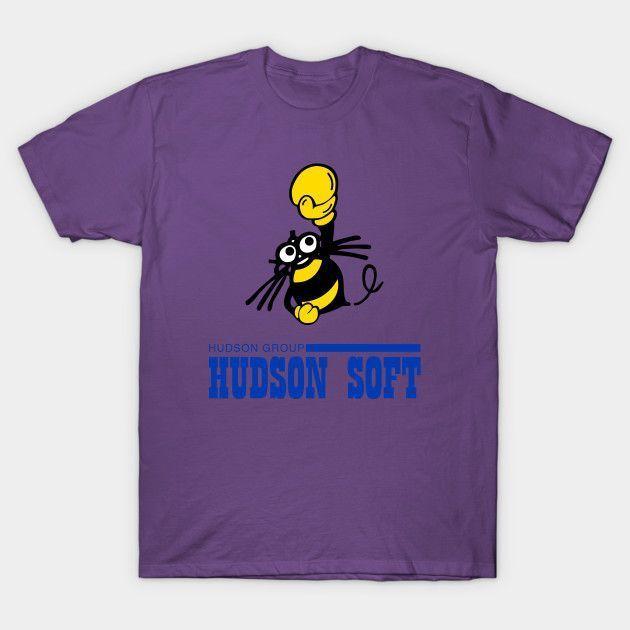 Boxing Bee Logo - Hudson Soft Boxing Bee Logo T Shirt. Products. T Shirt, T