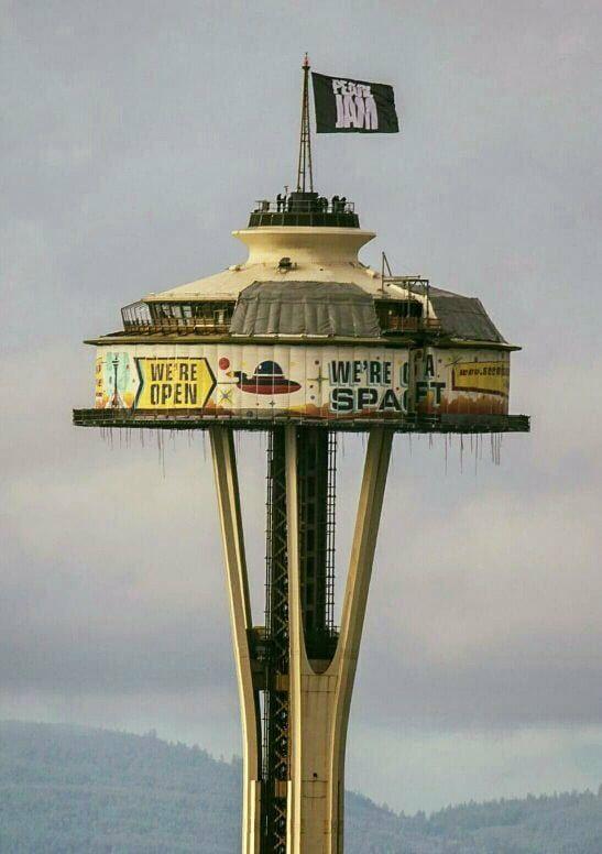 Pearl Jam Home Show Logo - Pearl Jam - Seattle Spaceneedle 1-22-18 Home Shows announcement day ...