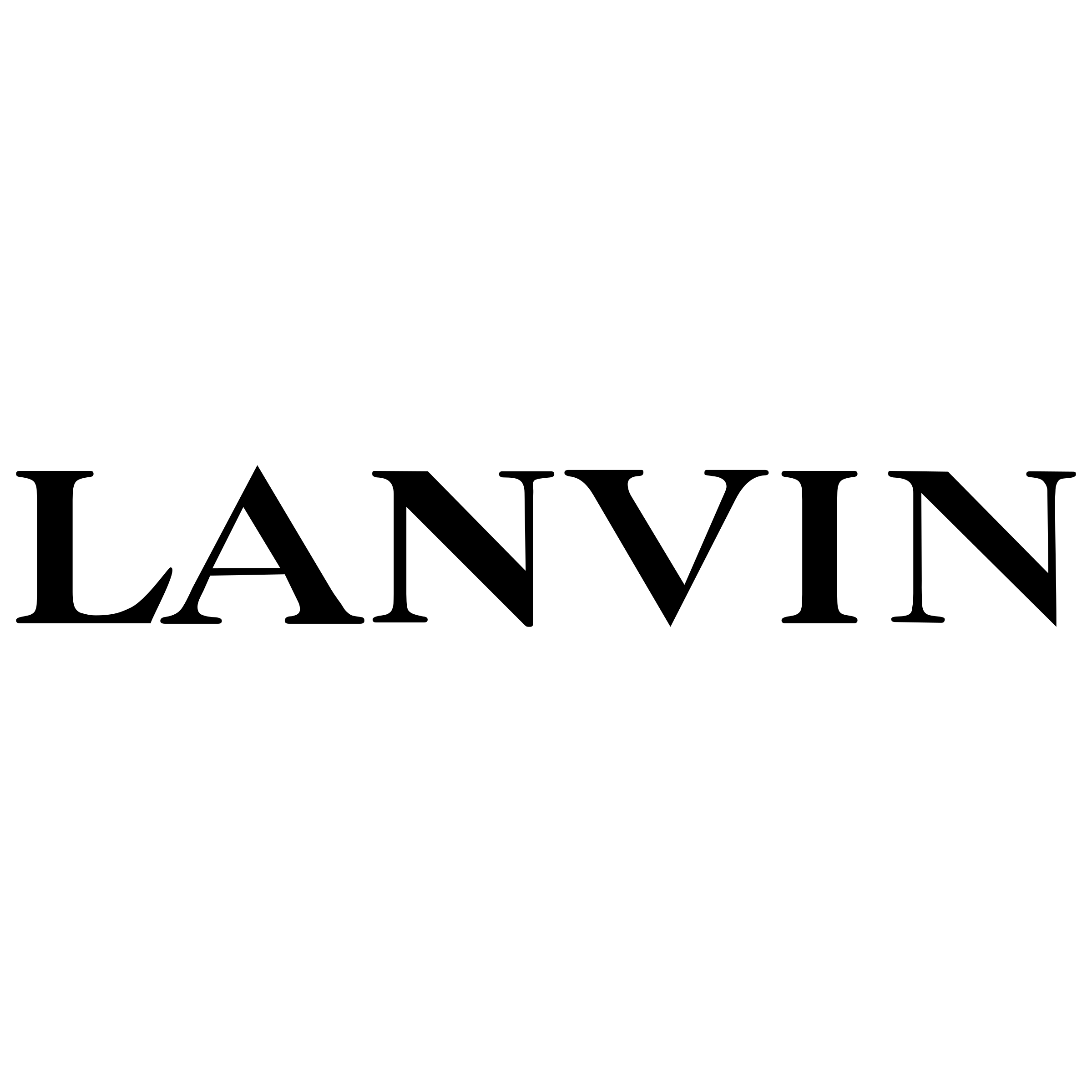 Lanvin Logo - Lanvin Logo PNG Transparent & SVG Vector - Freebie Supply