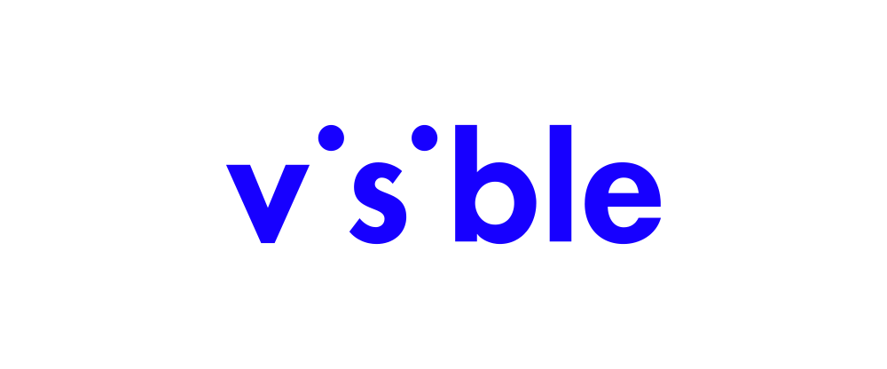 New Azure Logo - Brand New: New Logo and Identity for Visible by Pentagram