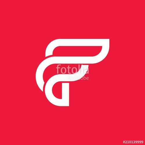 Red Letter F Logo - Letter F Logo 