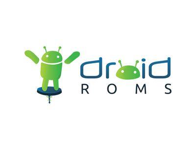 Droid Logo - Droid Roms Logo