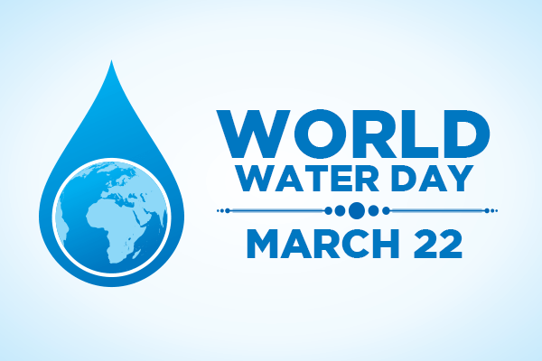 People with Blue World Logo - Go Blue - World Water Day - Wardsflex