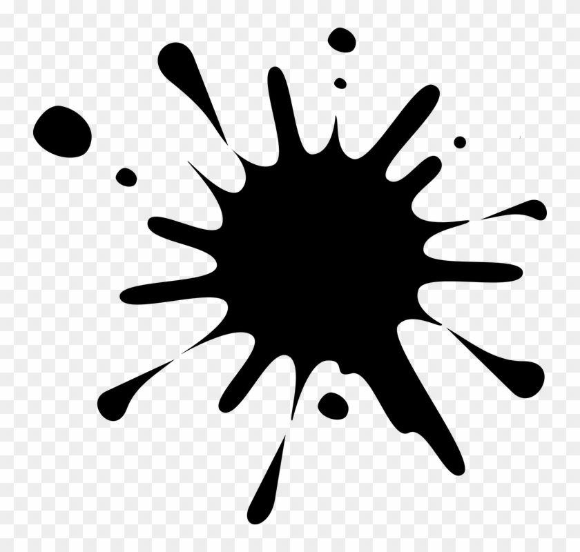 Black Spot Logo - Dab, Color Spot, Logo, Art, Splash, Spot Spot Clipart