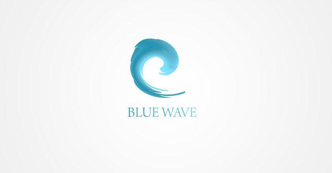 Blue Wave Logo - Blue Wave - Logotypes - Freelance designer Maxim Orlovsky. Website ...