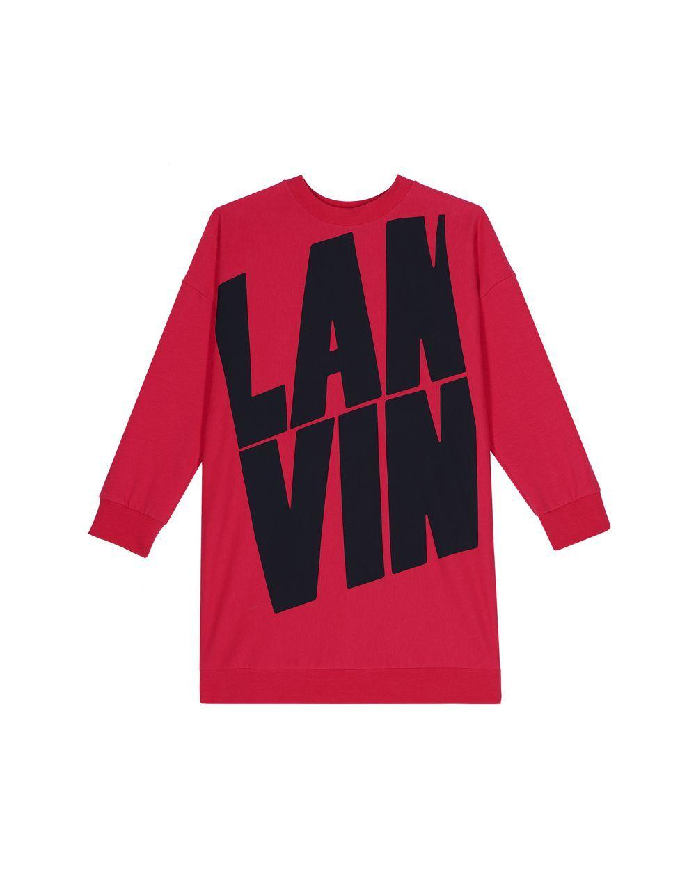 Lanvin Logo - Lanvin FUCHSIA LANVIN LOGO DRESS , Dress Childrenswear ...