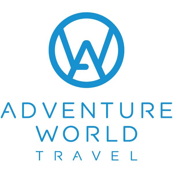 People with Blue World Logo - Adventure World - The Travel Corporation