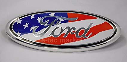 American Flag Ford Logo - Replacement New F 7FG 7 Inch For FORD ESCAPE EXCURSION