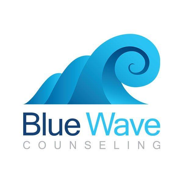 Blue Wave Logo - Blue Wave Counseling Logo | Webnik