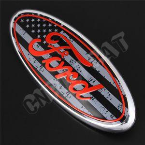 American Flag Ford Logo - 3D American Flag 9 Truck Grille Rear Tailgate Emblem For New F 150