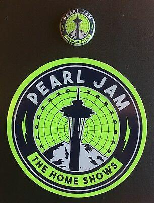 Pearl Jam Home Show Logo - PEARL JAM OFFICIAL 2018 Seattle The Home Shows Exclusive Concert Pin ...